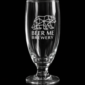 Beer Me Brewery Beer Glass